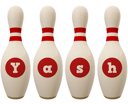 Yash bowling-pin logo