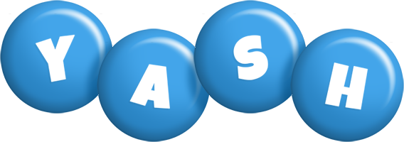 Yash candy-blue logo