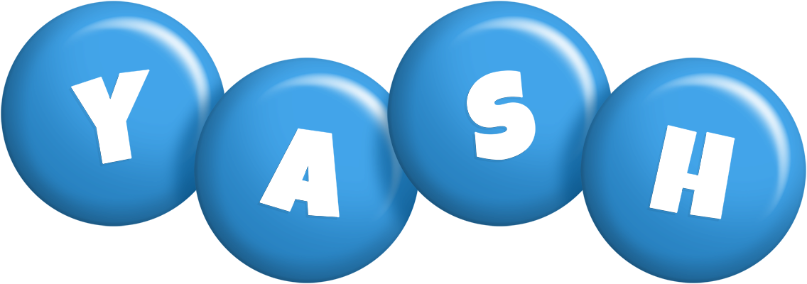 Yash candy-blue logo