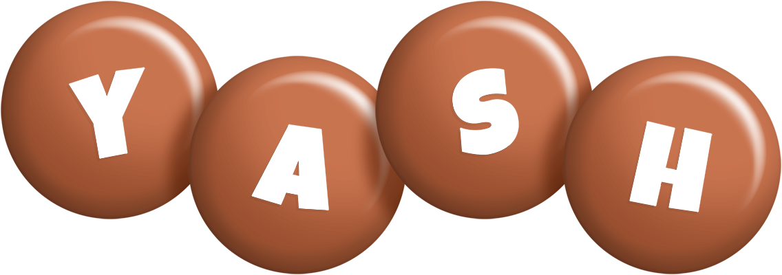 Yash candy-brown logo