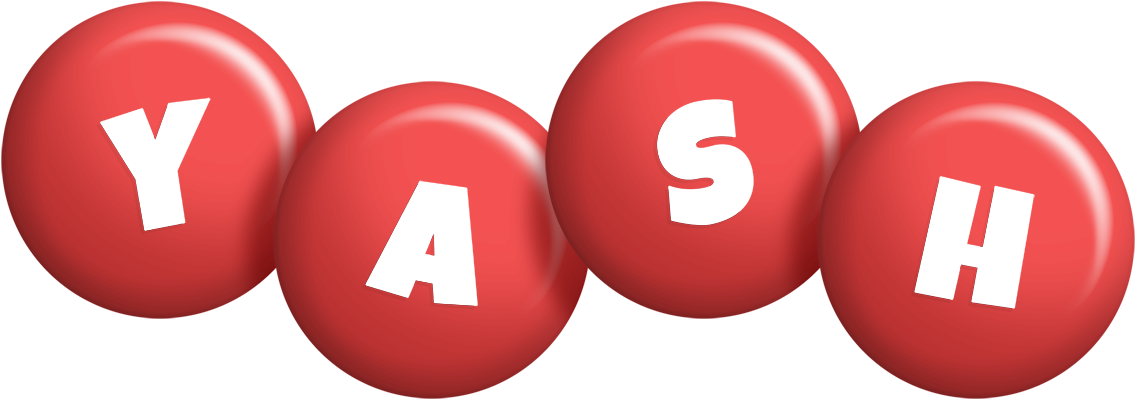 Yash candy-red logo