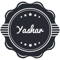 Yashar badge logo