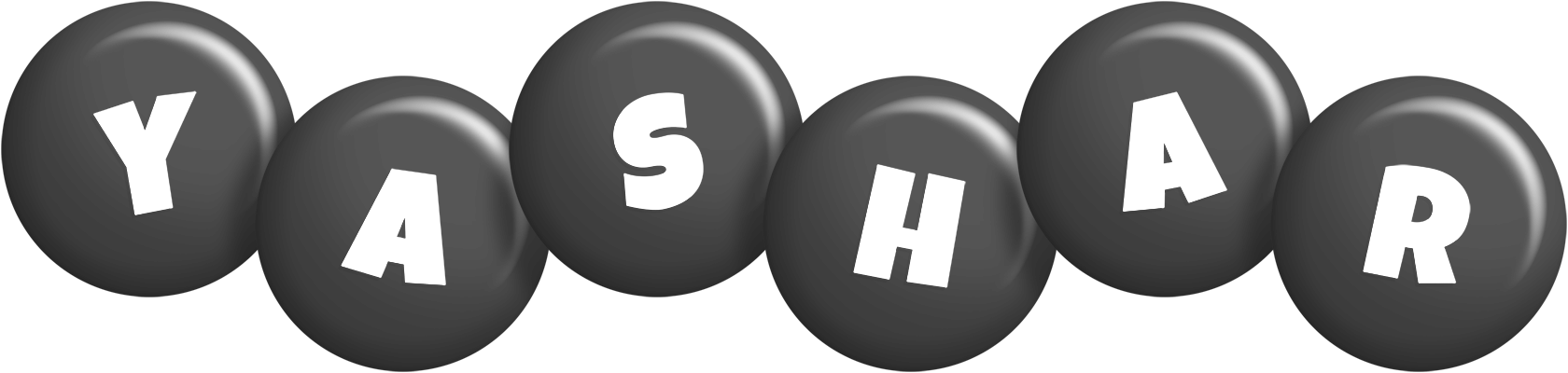 Yashar candy-black logo
