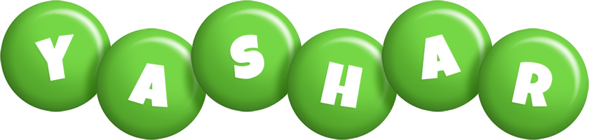 Yashar candy-green logo