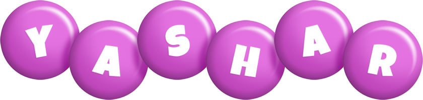 Yashar candy-purple logo