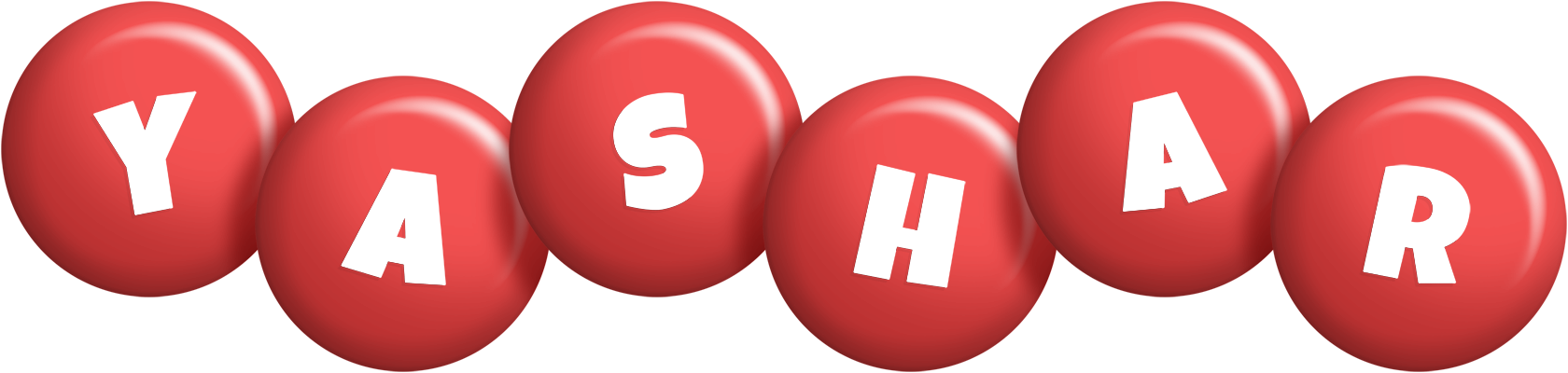 Yashar candy-red logo