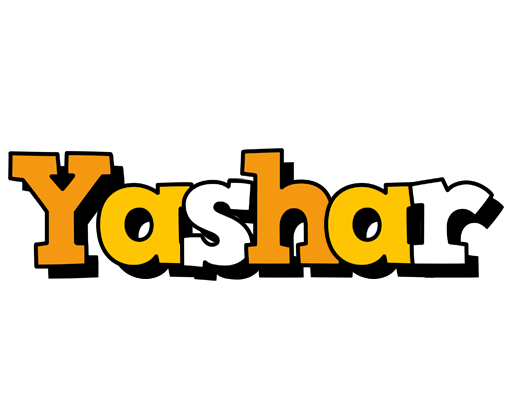 Yashar cartoon logo
