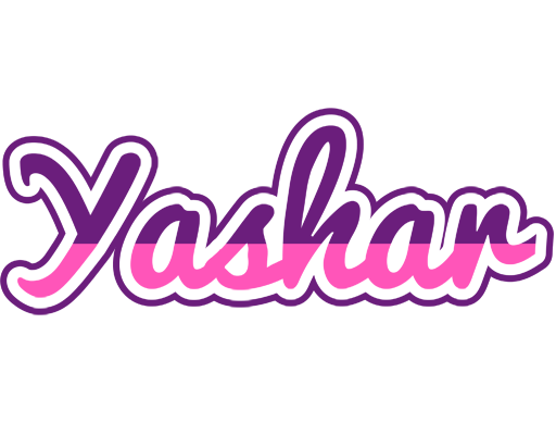 Yashar cheerful logo
