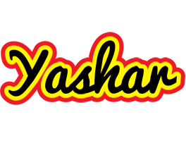 Yashar flaming logo