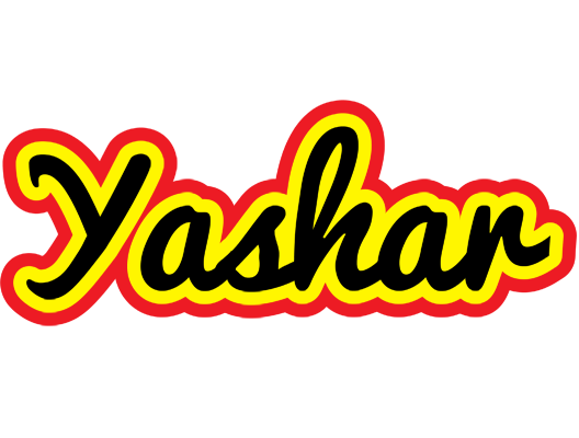 Yashar flaming logo