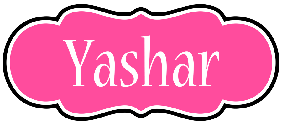 Yashar invitation logo