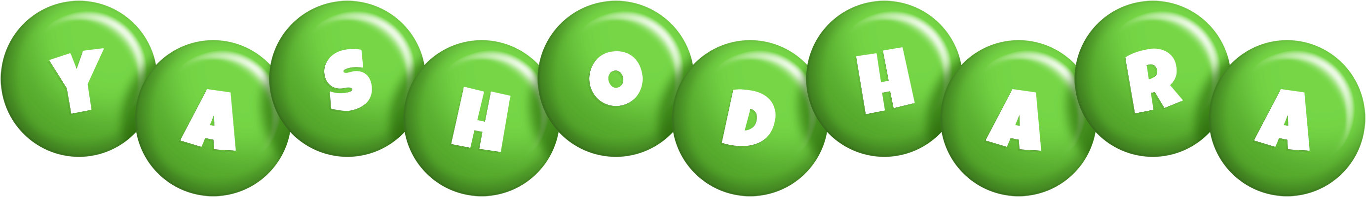 Yashodhara candy-green logo