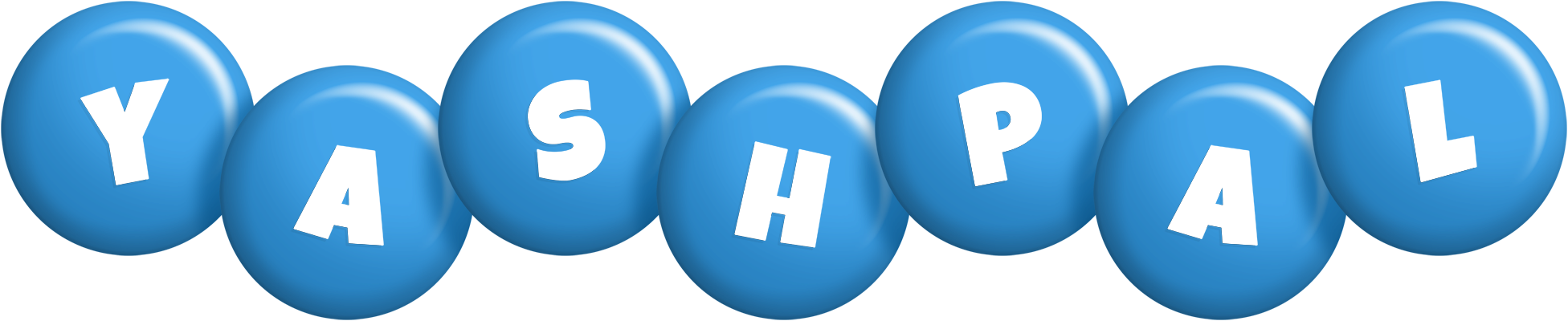 Yashpal candy-blue logo