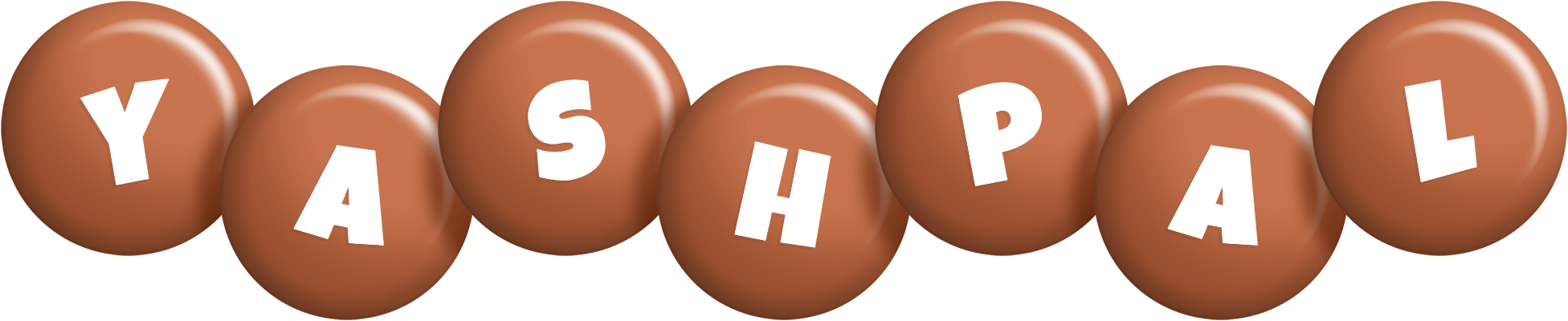 Yashpal candy-brown logo