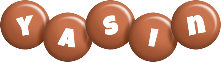 Yasin candy-brown logo