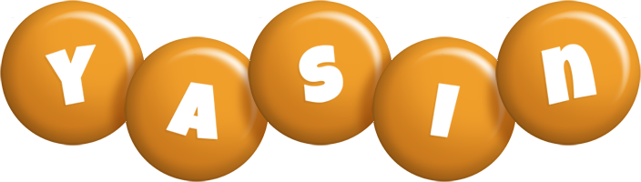 Yasin candy-orange logo