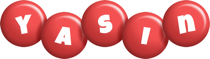 Yasin candy-red logo