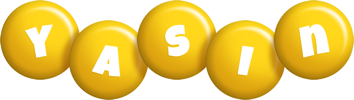 Yasin candy-yellow logo