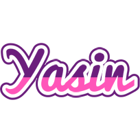 Yasin cheerful logo
