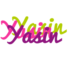 Yasin flowers logo