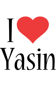 Yasin i-love logo