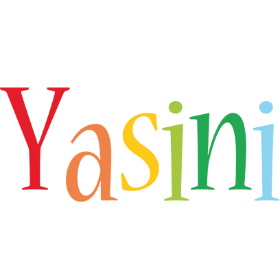 Yasini birthday logo