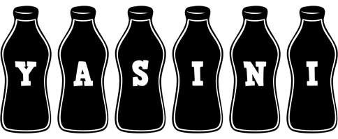 Yasini bottle logo