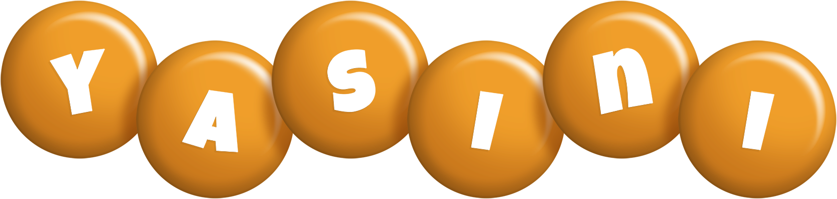 Yasini candy-orange logo