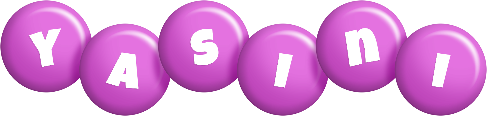 Yasini candy-purple logo