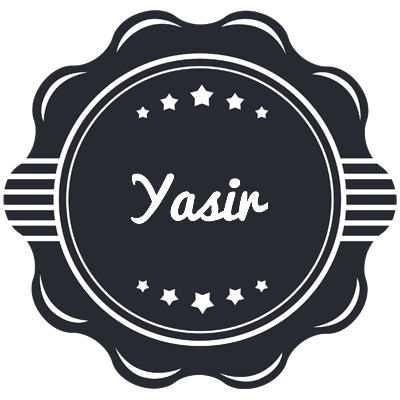 Yasir badge logo