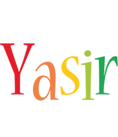 Yasir birthday logo