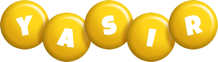 Yasir candy-yellow logo