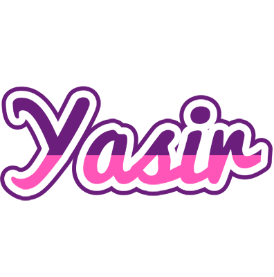 Yasir cheerful logo