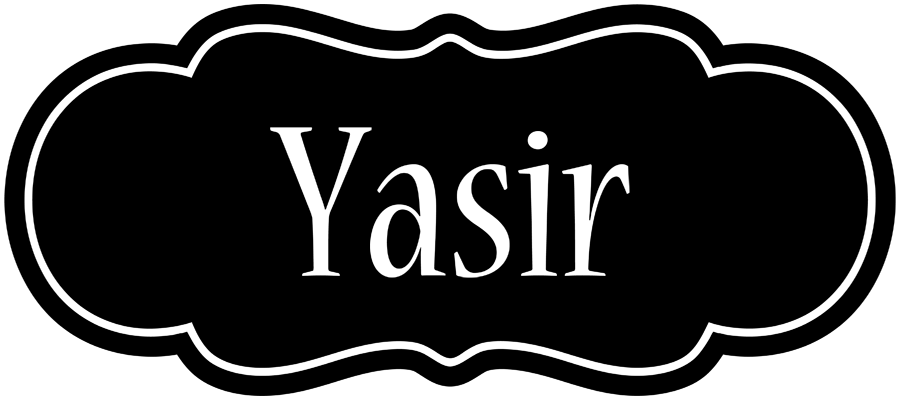 Yasir welcome logo