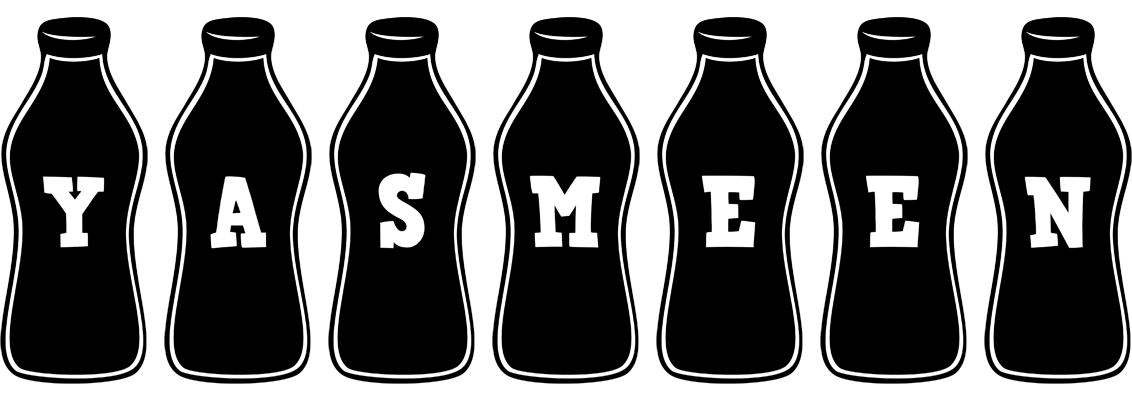Yasmeen bottle logo