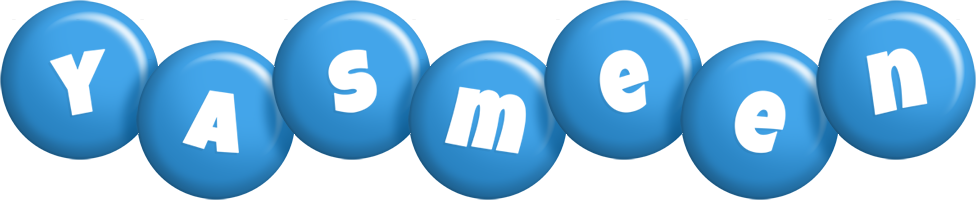Yasmeen candy-blue logo