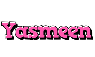 Yasmeen girlish logo