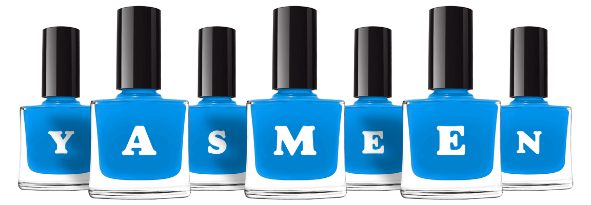 Yasmeen glossy logo