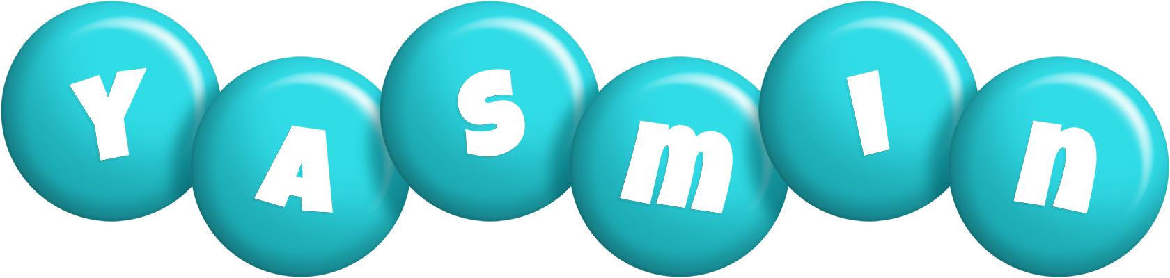 Yasmin candy-azur logo