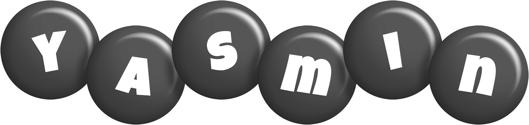 Yasmin candy-black logo