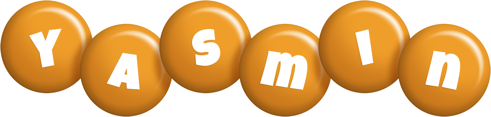 Yasmin candy-orange logo