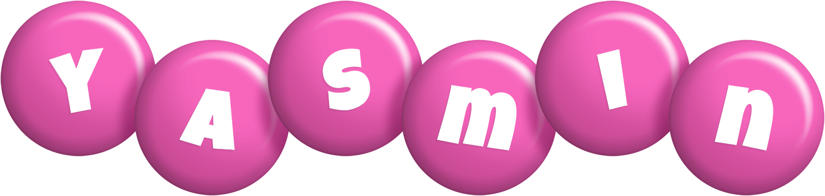 Yasmin candy-pink logo