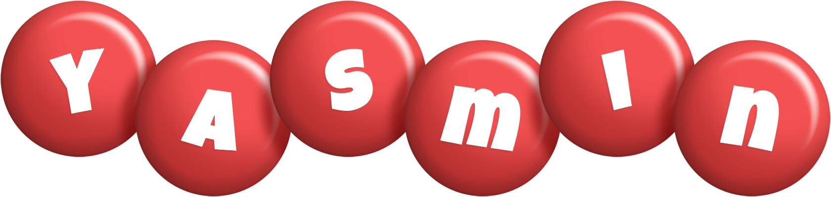 Yasmin candy-red logo