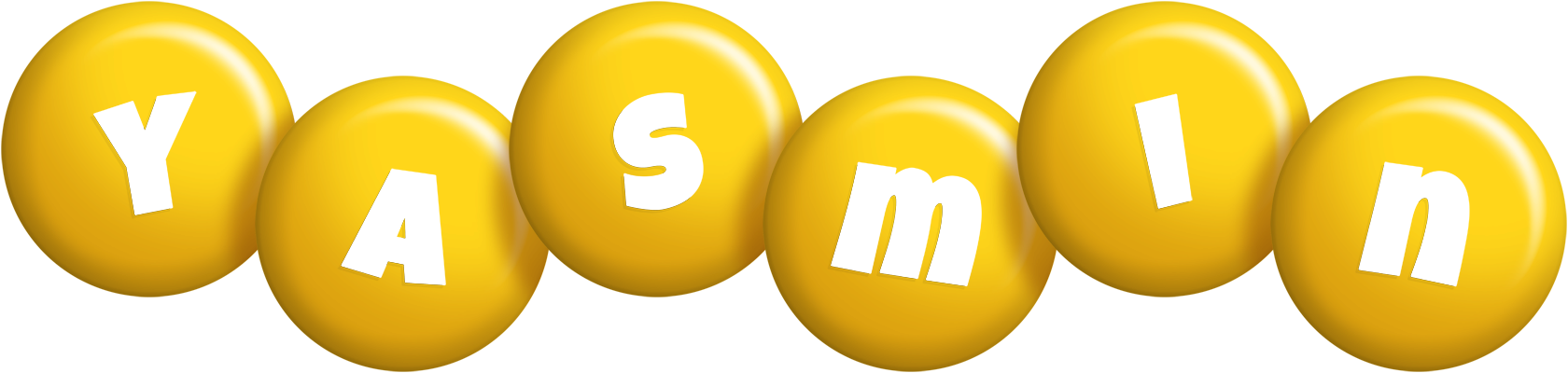 Yasmin candy-yellow logo