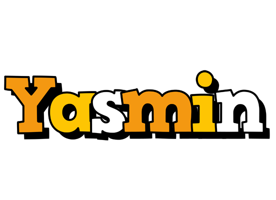 Yasmin cartoon logo