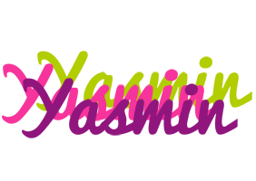 Yasmin flowers logo