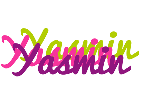 Yasmin flowers logo