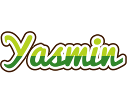 Yasmin golfing logo
