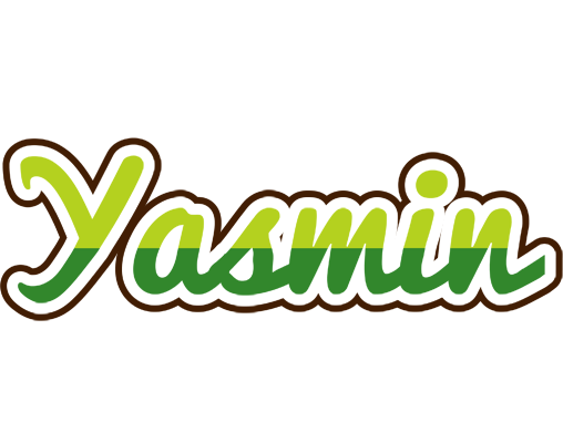Yasmin golfing logo