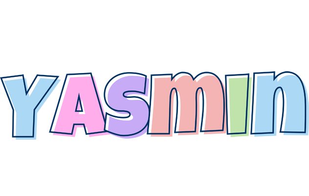 Yasmin pastel logo